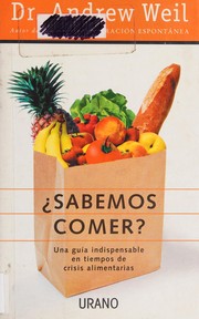 Cover of Sabemos Comer? by Andrew Weil