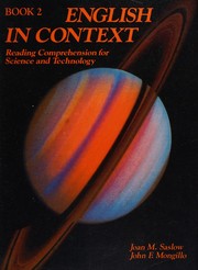 Cover of English in context by Joan M. Saslow