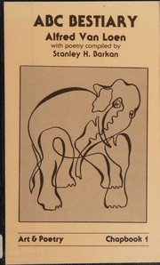 Front cover of ABC Bestiary (Cross-Cultural Review Art & Poetry Chapbook) by Alfred Van Loen