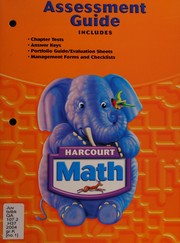 Cover of Harcourt math by Evan M. Maletsky