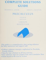 Cover of Precalculus Comp Sols Gde by Ron Larson