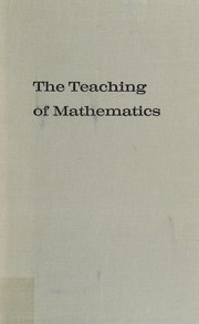 Front cover of The teaching of mathematics by Roy Dubisch