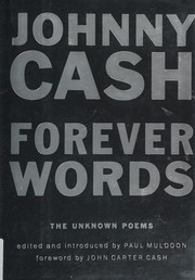 Cover of Forever words by Johnny Cash