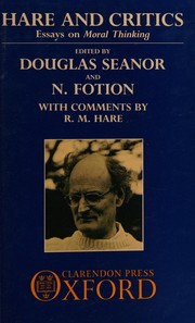 Cover of Hare and critics by N. Fotion