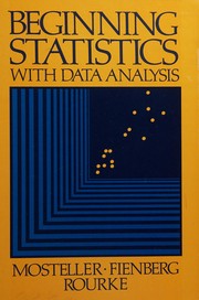 Cover of Beginning statistics with data analysis by Frederick Mosteller