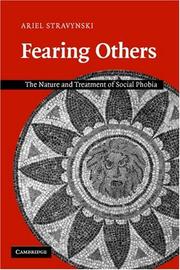 Cover of Fearing Others by Ariel Stravynski