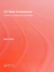 Cover of UX style frameworks by Marti Gold