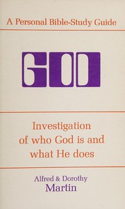 Cover of A personal Bible study guide by Alfred Martin
