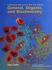 Front cover of Laboratory manual [for] Blei and Odian's General, organic and biochemistry by Sara Selfe