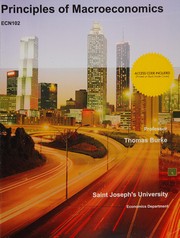 Front cover of Principles of macroeconomics by Stanley L. Brue
