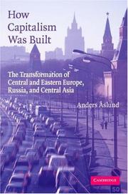 Cover of How Capitalism Was Built by Anders Åslund