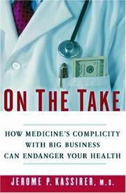 Cover of On The Take by Jerome P. Kassirer