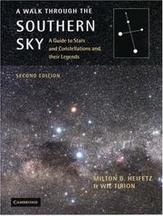Cover of A walk through the southern sky by Unknown