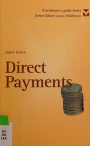 Cover of Direct payments by Janet Leece