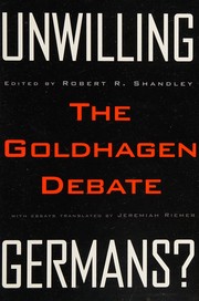 Cover of Unwilling Germans? by Robert R. Shandley