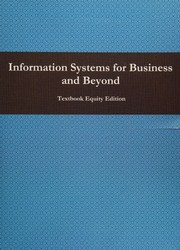 Front cover of Information systems for business and beyond by David T. Bourgeois