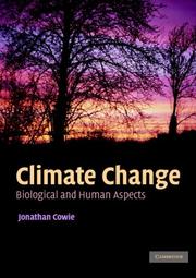 Cover of Climate Change by Jonathan Cowie