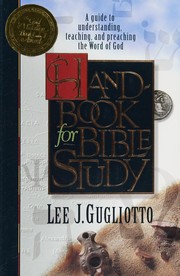 Cover of Handbook for Bible Study by Lee J. Gugliotto