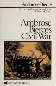 Front cover of Ambrose Bierce's Civil War by Ambrose Bierce