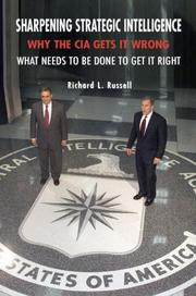 Cover of Sharpening Strategic Intelligence by Richard L. Russell