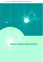 Front cover of Basics of the Solar Wind by Nicole Meyer-Vernet 