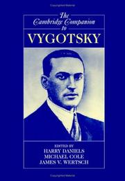 Cover of The Cambridge Companion to Vygotsky by Harry Daniels