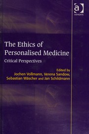 Front cover of Personalised Medicine Ethical Medical Economic and Legal Critical Perspectives by Jochen Vollmann