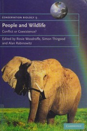 Front cover of People and wildlife by Rosie Woodroffe