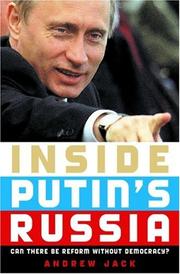 Cover of Inside Putin's Russia by Andrew Jack