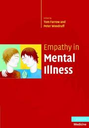 Cover of Empathy in mental illness by Unknown