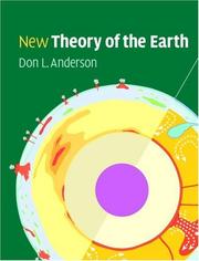 Front cover of New Theory of the Earth by Don L. Anderson
