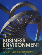Cover of The business environment by Adrian Palmer