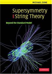 Cover of Supersymmetry and String Theory by Michael Dine