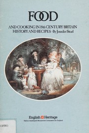 Cover of Food and cooking in 18th century Britain by Jennifer Stead