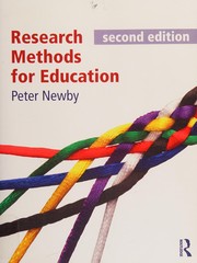 Cover of Research methods for education by Peter Newby