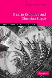 Cover of Human Evolution and Christian Ethics (New Studies in Christian Ethics) by Stephen J. Pope