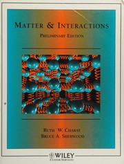 Cover of Matter & interactions by Ruth W. Chabay