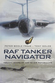 Cover of RAF tanker navigator by Peter Bodle