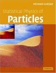 Cover of Statistical Physics of Particles by Mehran Kardar