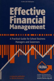 Cover of Effective financial management by Joan Binder