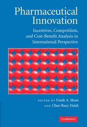 Cover of Pharmaceutical innovation by Frank A. Sloan