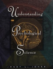 Cover of Understanding psychological science by Janet L. Jones