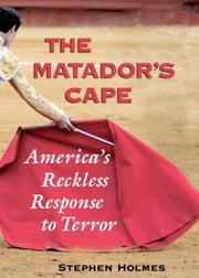 Cover of The Matador's Cape by Stephen Holmes