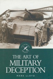 Front cover of The art of military deception by Mark Lloyd
