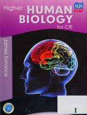 Cover of Higher human biology for CfE by James Torrance