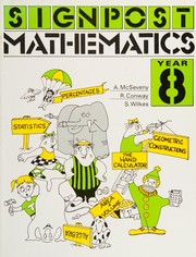 Cover of Signpost mathematics 8 by A. McSeveny
