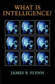 Cover of What is Intelligence? by James Robert Flynn