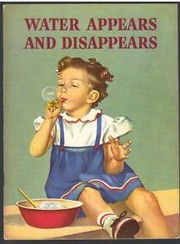 Cover of Water appears and disappears by Glenn Orlando Blough