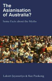 Cover of The Asianisation of Australia? by Laksiri Jayasuriya