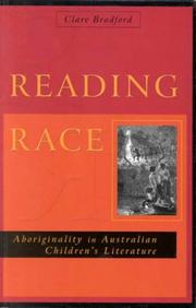 Cover of Reading race by Clare Bradford
